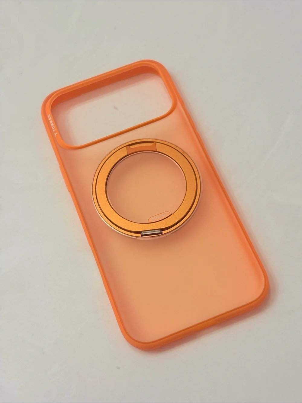 NEW iPhone 17 Pro Max MagSafe 4X Military Grade Protection Translucent Orange